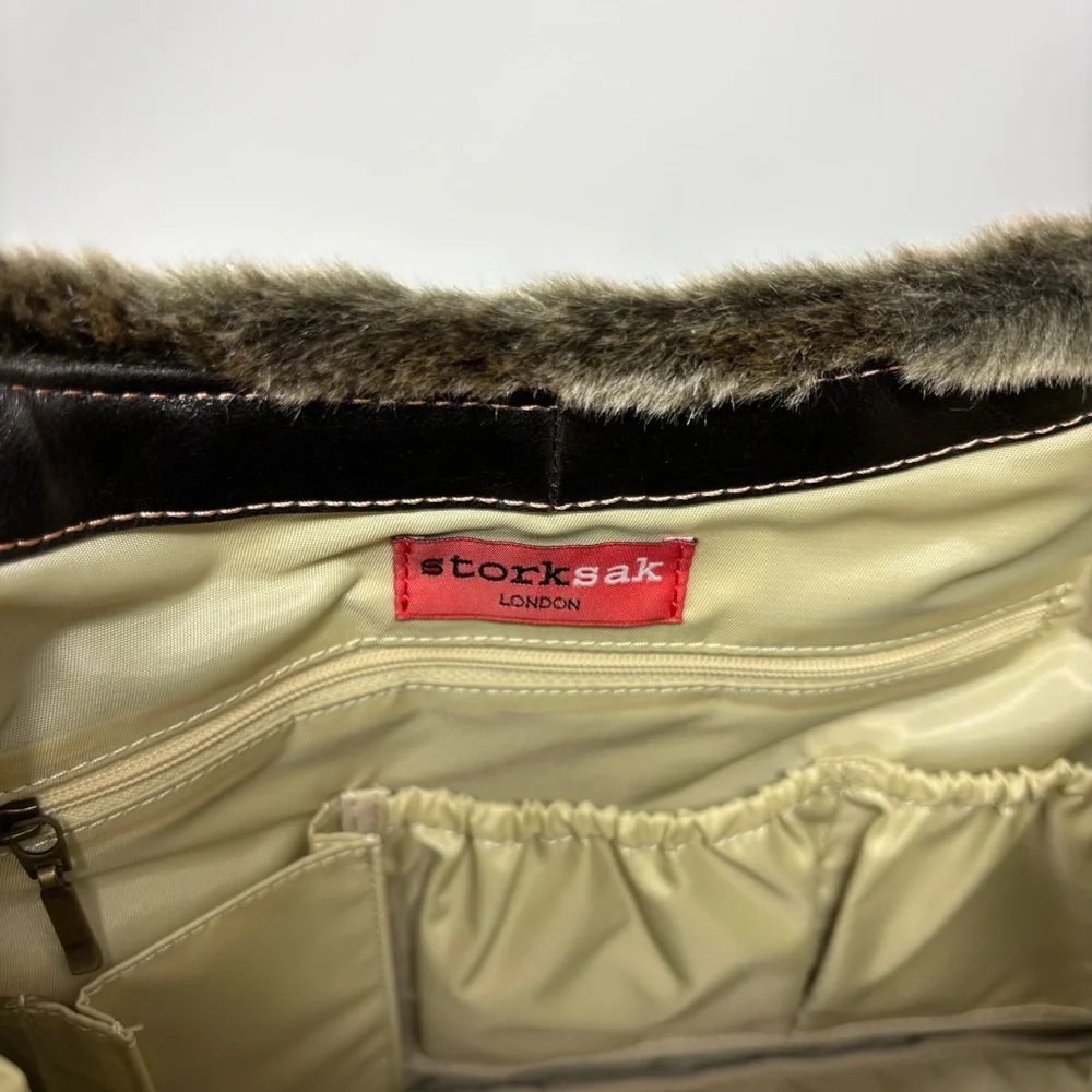 STORKSAK Slouchy Hobo Diaper Bag